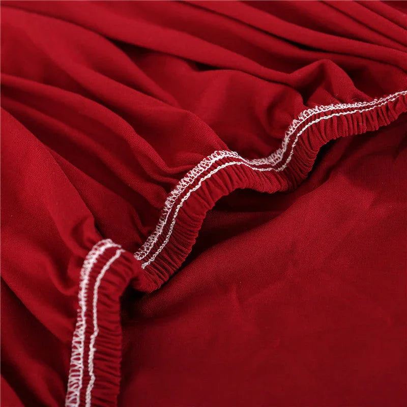 Couch Cover - Deep Red - Adaptable & Expandable