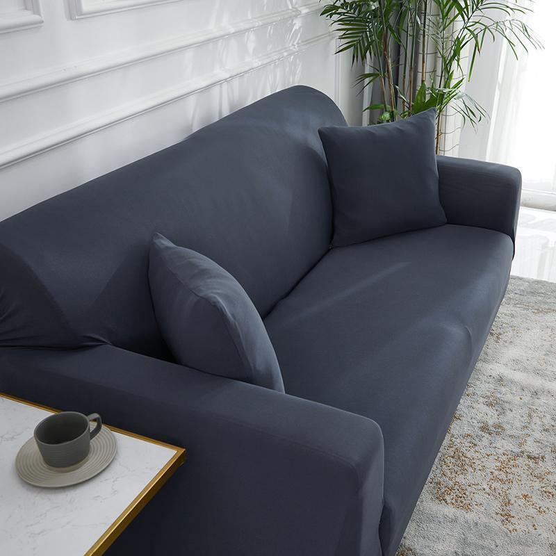Couch Cover - Clay Grey - Adaptable & Expandable