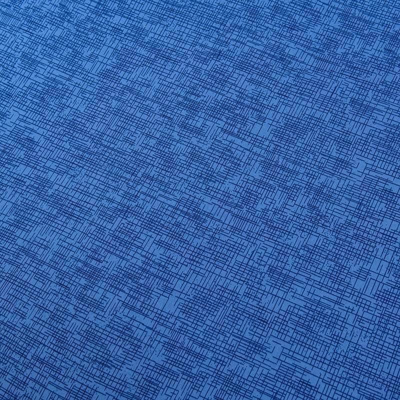 Couch Cover - Crosshatch - Blue - Adaptable & Expandable