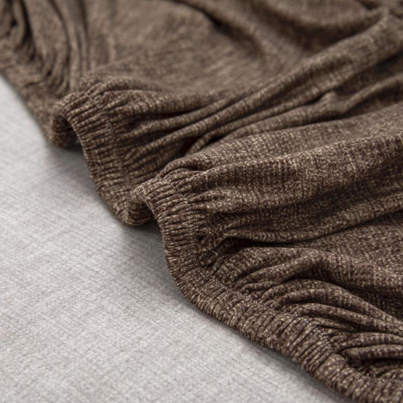 Couch Cover - Crosshatch - Coffee - Adaptable & Expandable