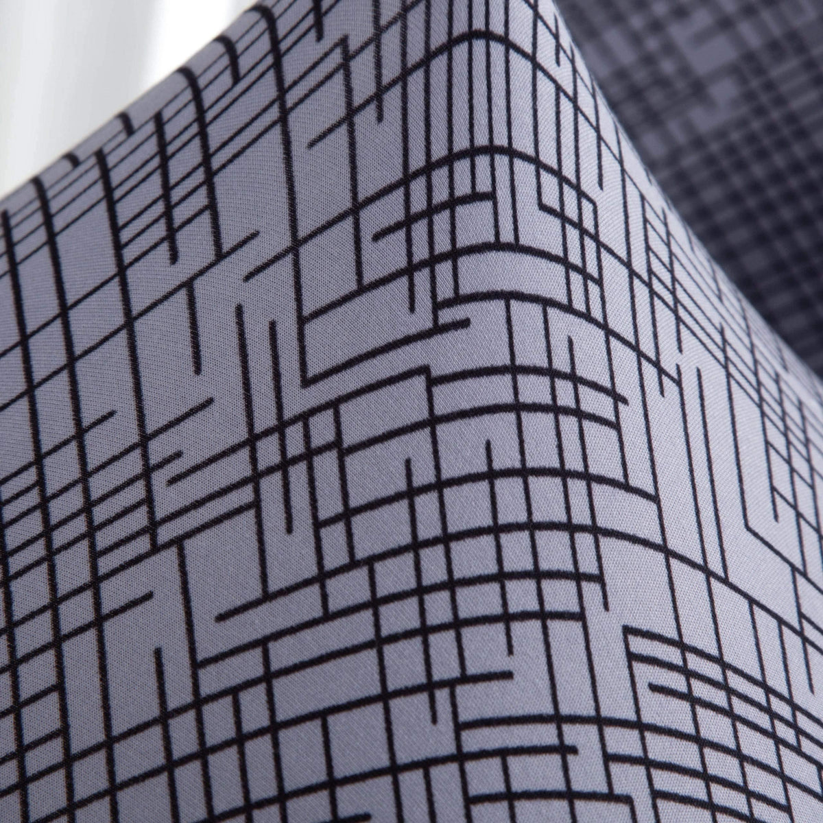 Couch Cover - Crosshatch - Grey - Adaptable & Expandable