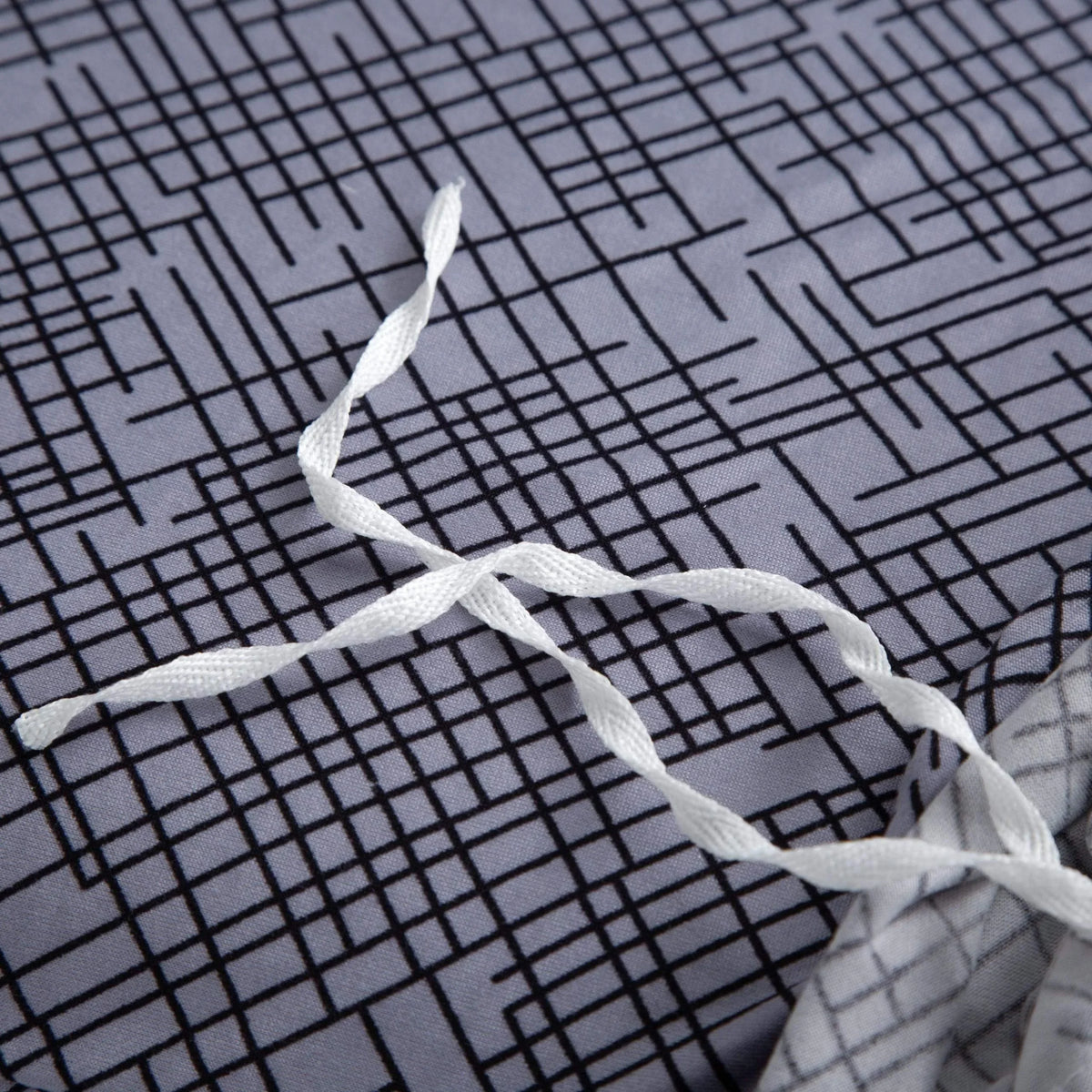 Couch Cover - Crosshatch - Grey - Adaptable & Expandable