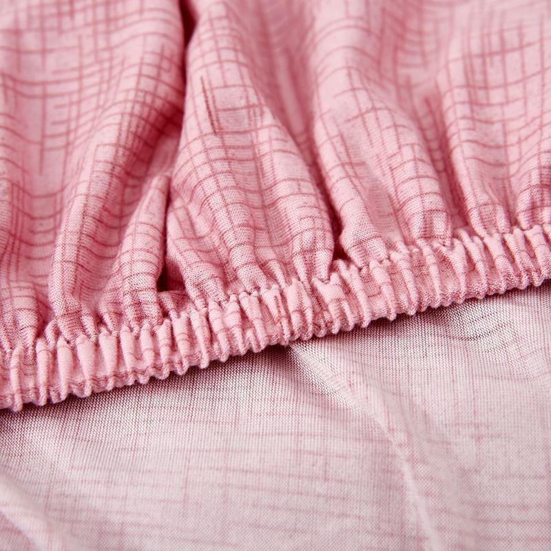 Couch Cover - Crosshatch - Pink - Adaptable & Expandable