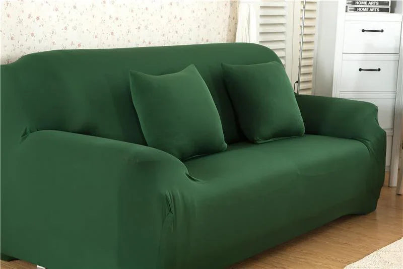Couch Cover - Malachite Green - Adaptable & Expandable
