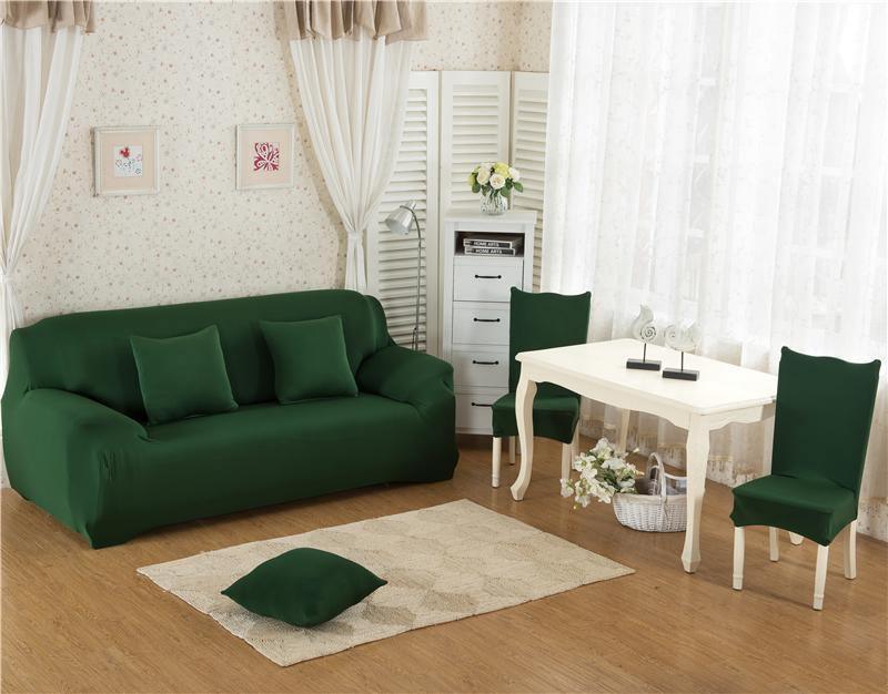 Couch Cover - Malachite Green - Adaptable & Expandable