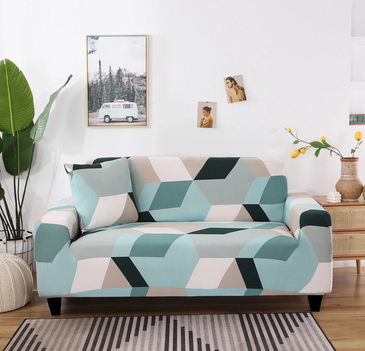 Couch Cover - Greenoo - Adaptable & Expandable