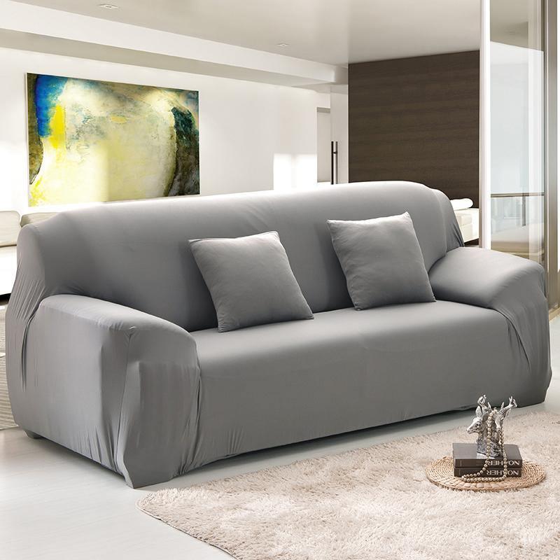 Couch Cover - Mouse Grey - Adaptable & Expandable