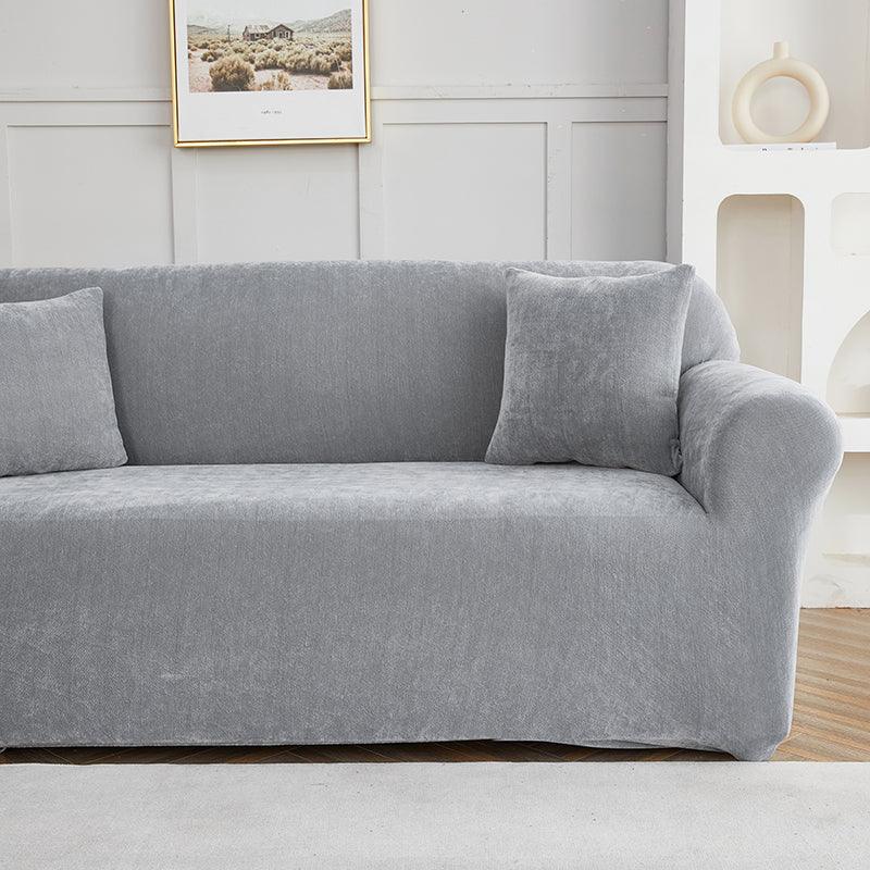 Couch Cover -Luma - Neutral Grey - Adaptable & Expandable