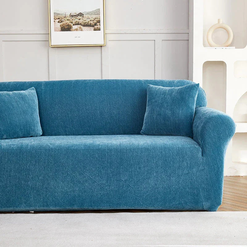 Couch Cover -Luma - Serene Blue - Adaptable & Expandable