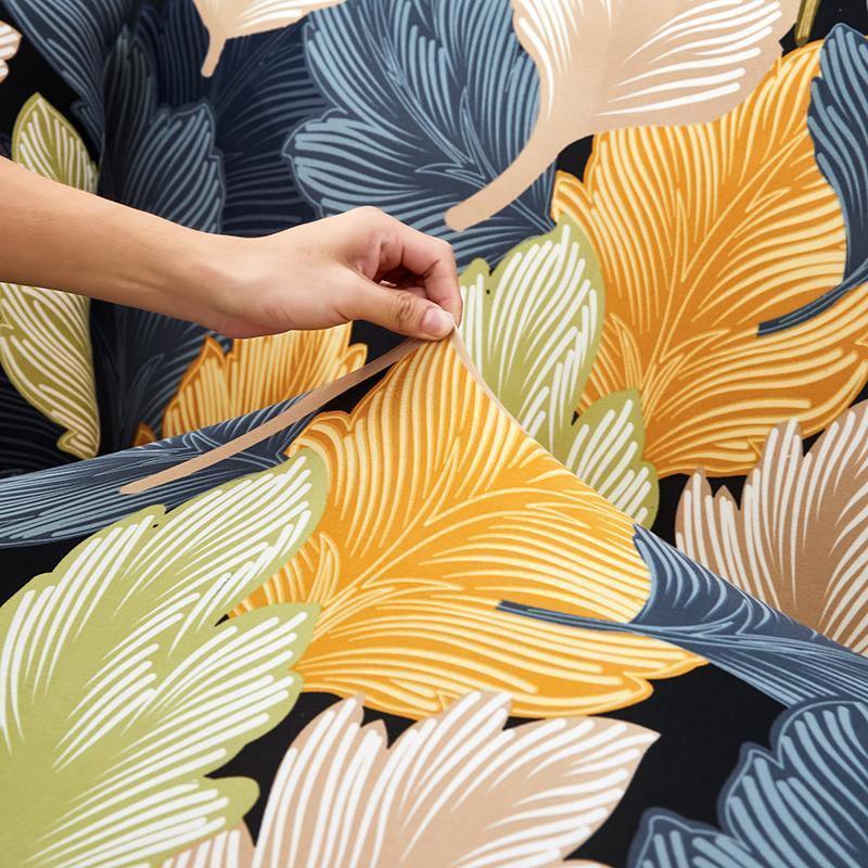 L-Shaped Sofa Cover - Automne - Adaptable & Expandable