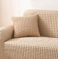 Cushion Cover - Bobble-Textured - Beige