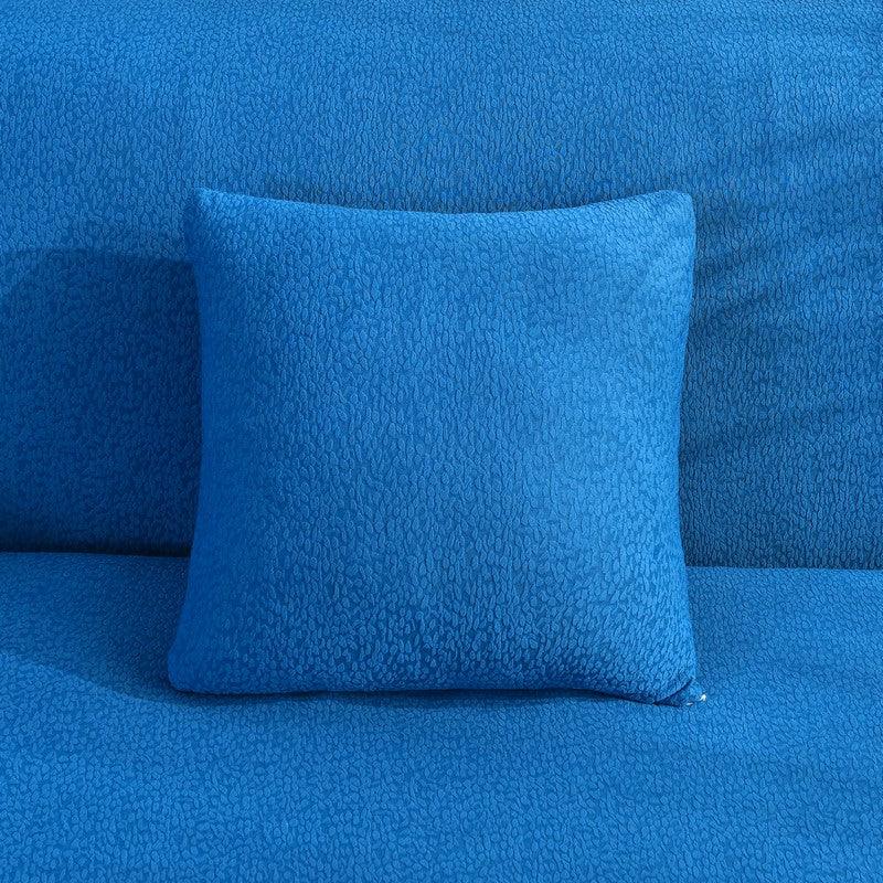 Cushion Cover - Pebble-Textured - Dark Blue - Waterproof