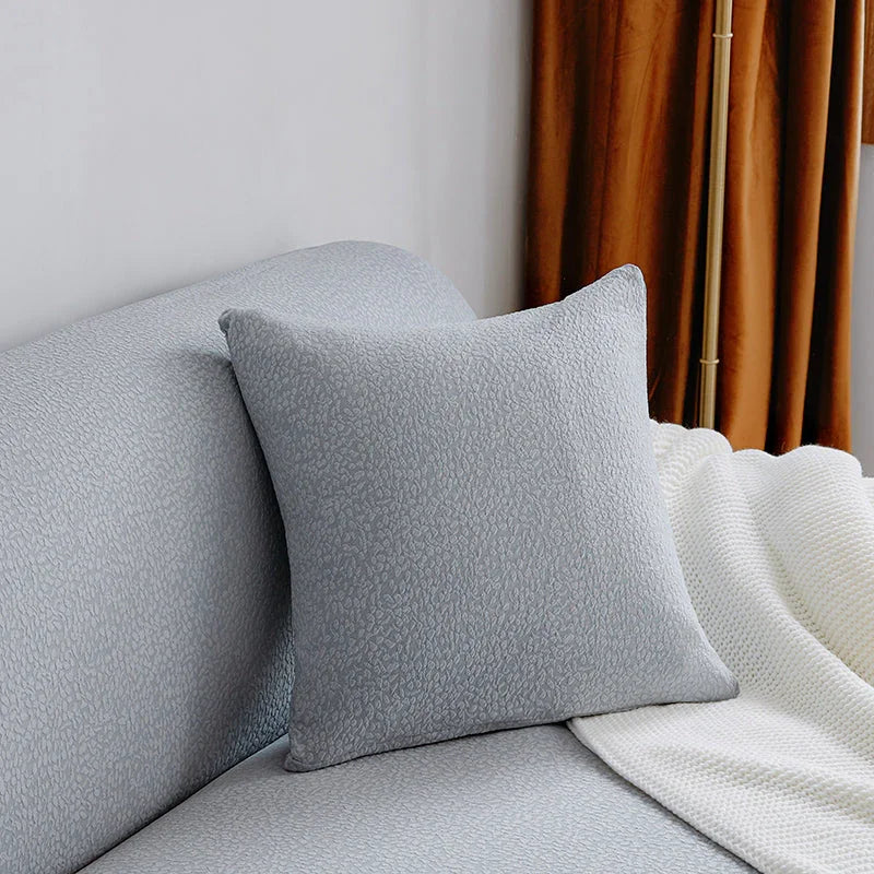 Pillow Cover - Bubble Gauze - Light Grey - Waterproof - Casamé Home 