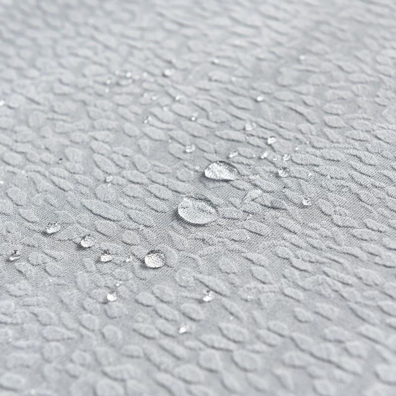Pillow Cover - Bubble Gauze - Light Grey - Waterproof - Casamé Home 
