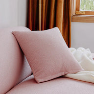 Cushion Cover - Pebble-Textured - Mist Pink - Waterproof