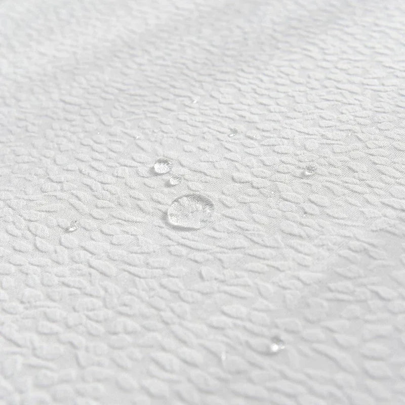 Cushion Cover - Pebble-Textured - White - Waterproof