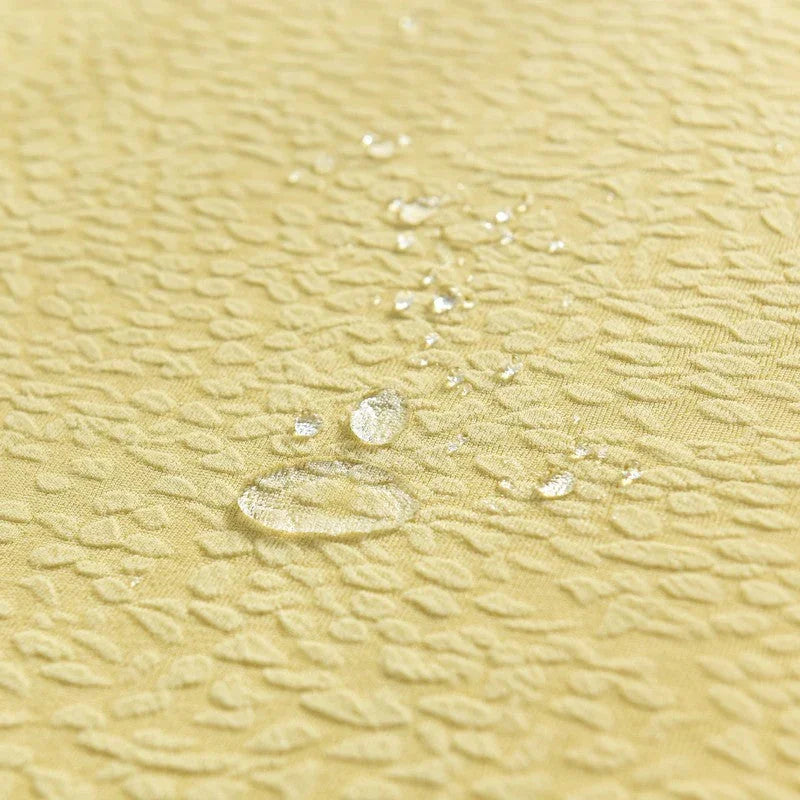 Cushion Cover - Pebble-Textured - Yellow - Waterproof