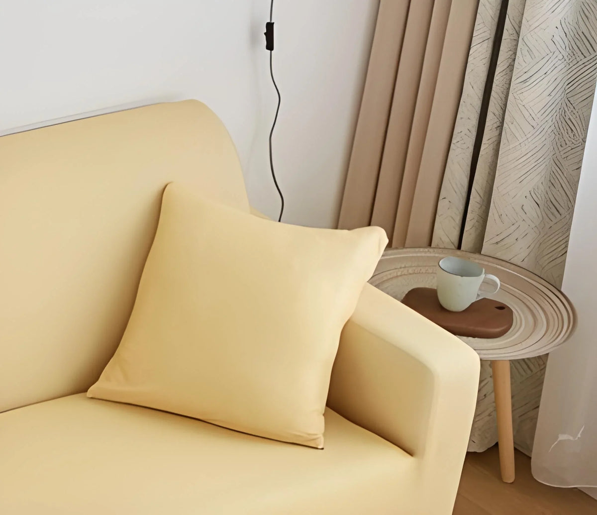 Cushion Cover - Buttermilk Yellow