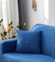 Cushion Cover - Crosshatch - Blue