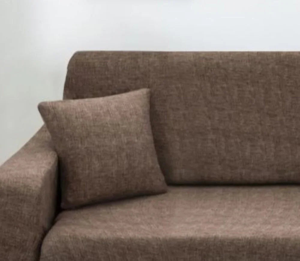 Cushion Cover - Crosshatch - Coffee
