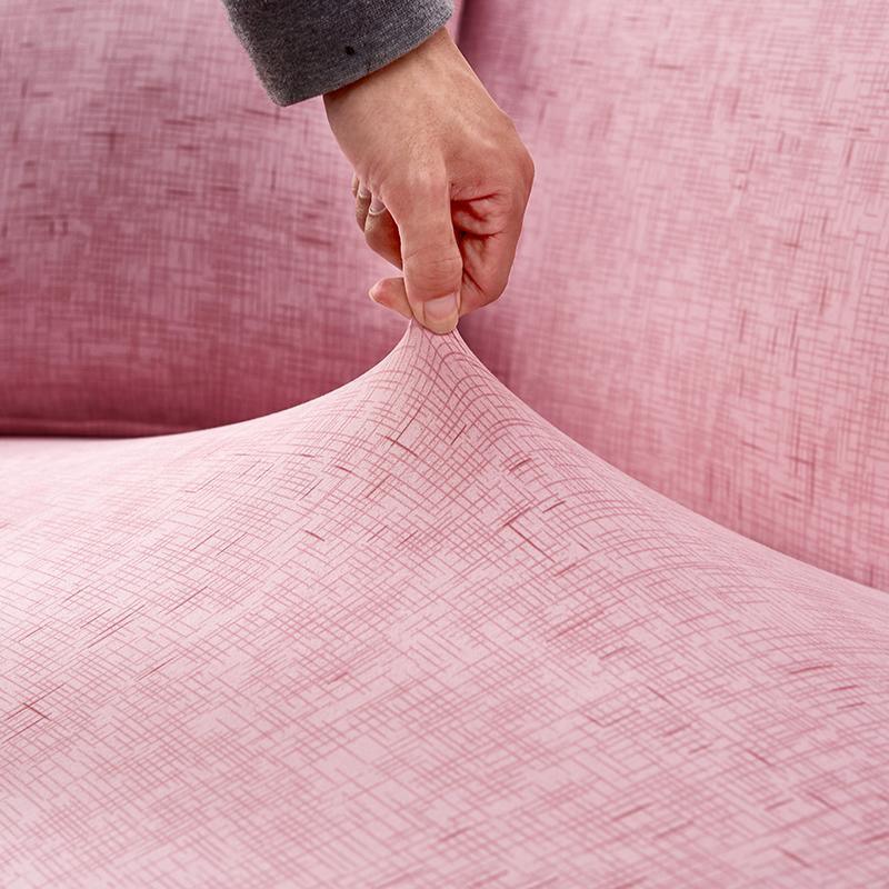 Cushion Cover - Crosshatch - Pink