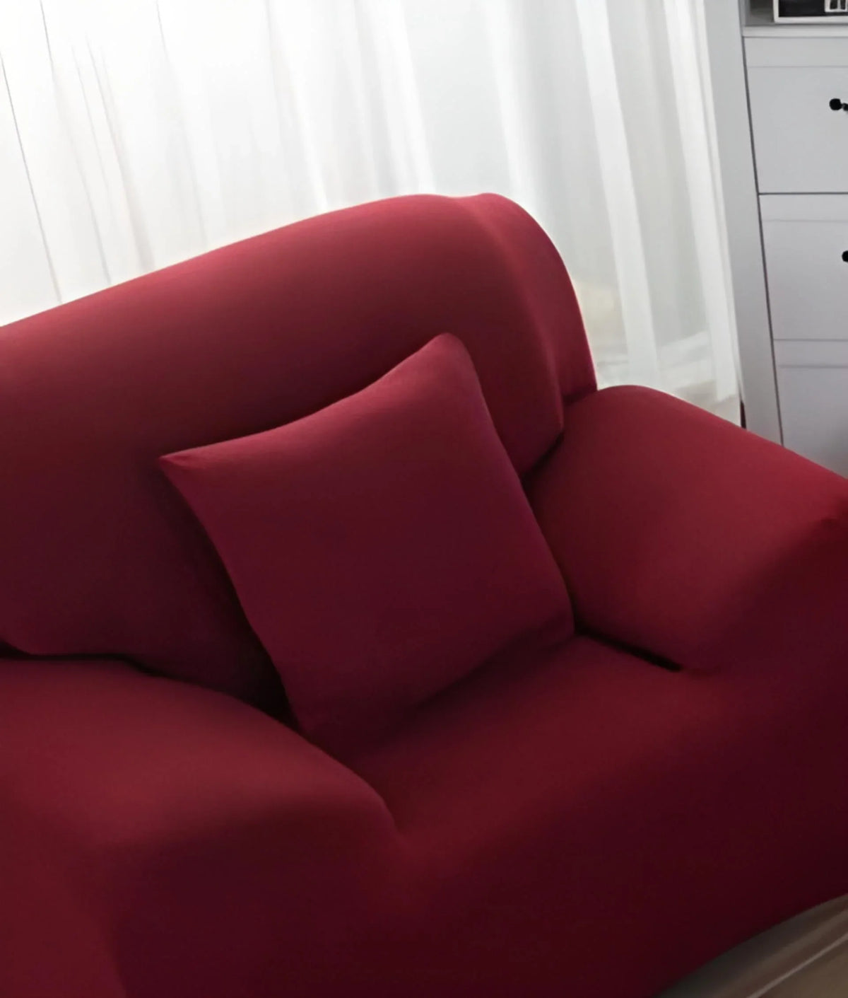Cushion Cover - Garnet Red
