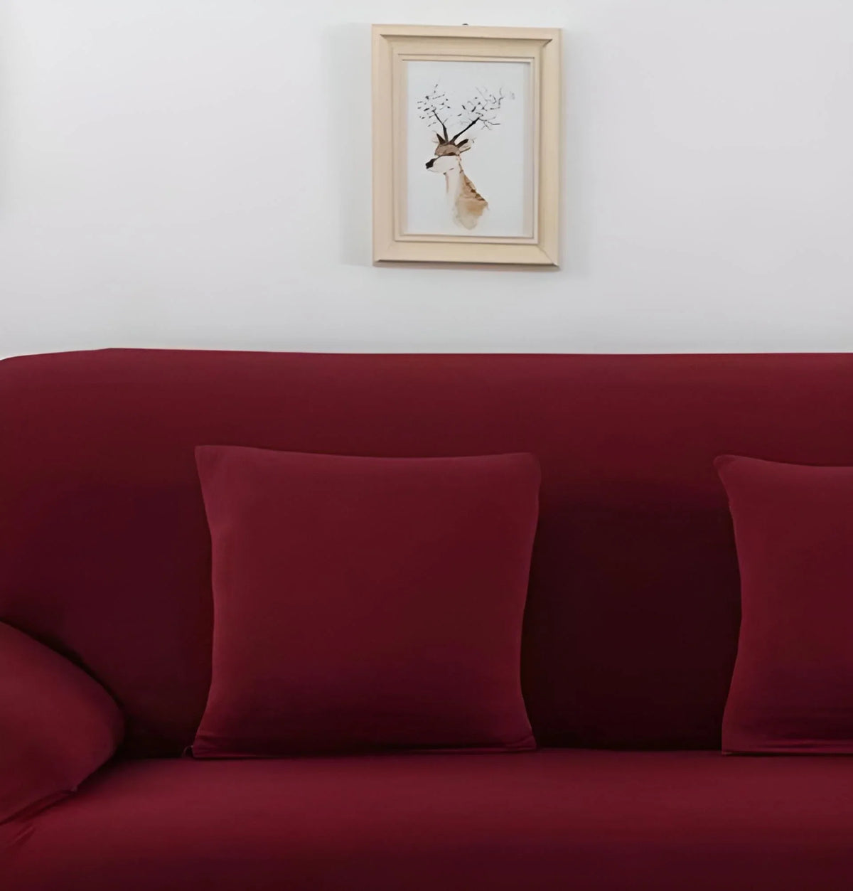 Cushion Cover - Garnet Red