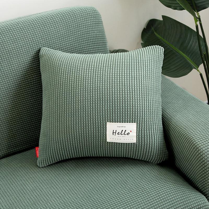 Cushion Cover - Jacquard - Sage Green