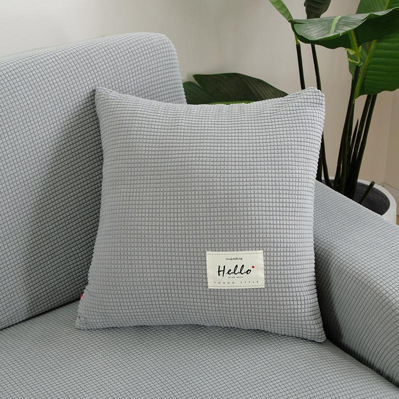 Cushion Cover - Jacquard - Light Grey
