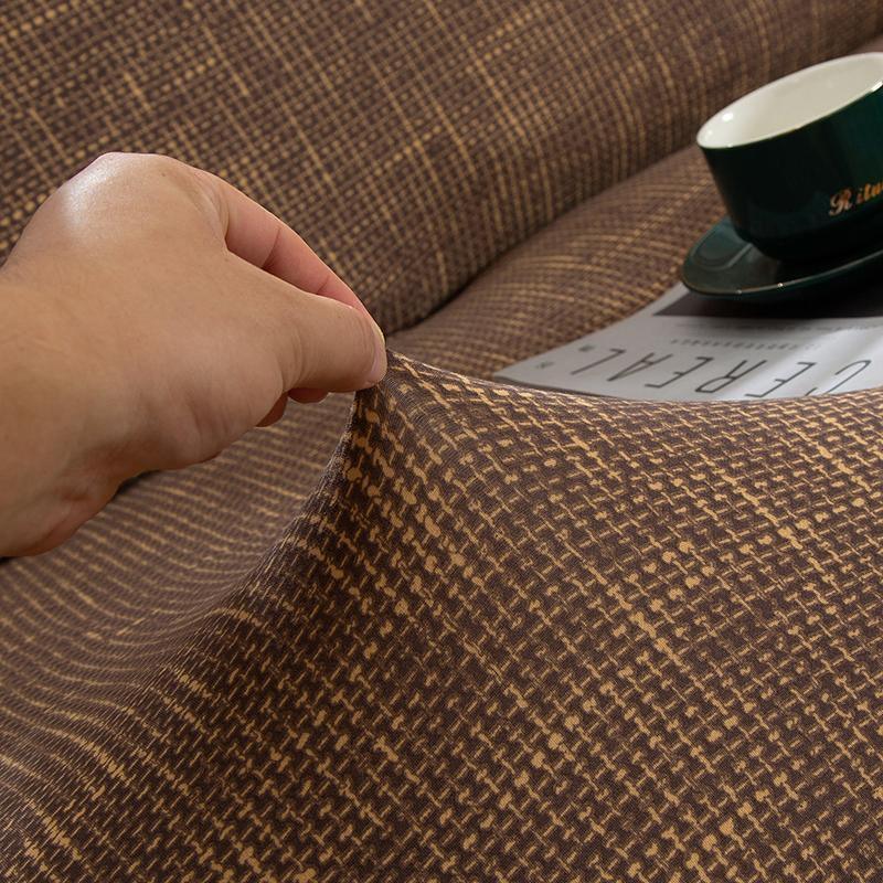 Cushion Cover - Flecked - Brown & Gold