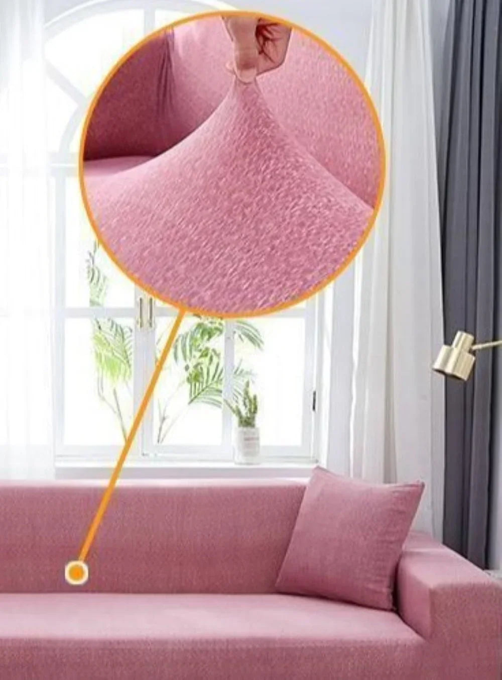 Cushion Cover - Flecked - Candy Pink