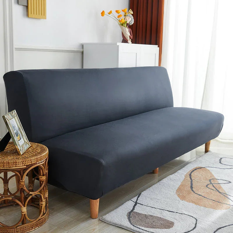 Sofa Bed Cover - Graphite Black - Adaptable & Expandable