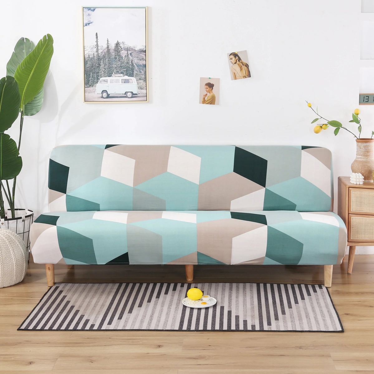 Sofa Bed Cover - Greenoo - Adaptable & Expandable