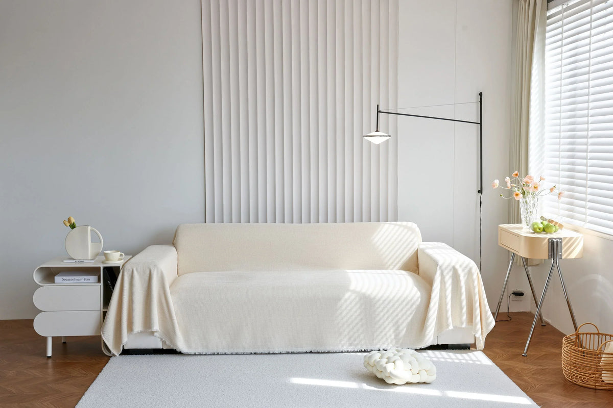 Throw Blanket - Coveri - Beige