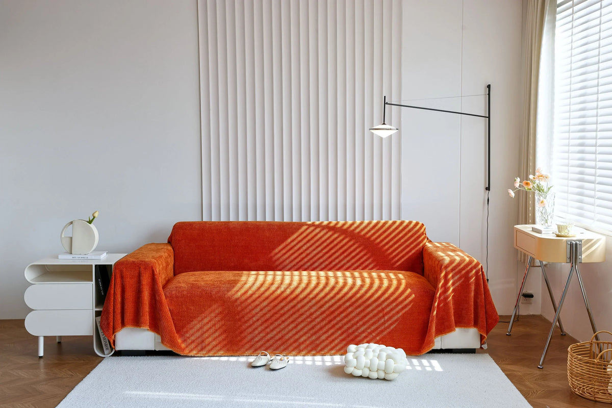 Throw Blanket - Coveri - Caramel