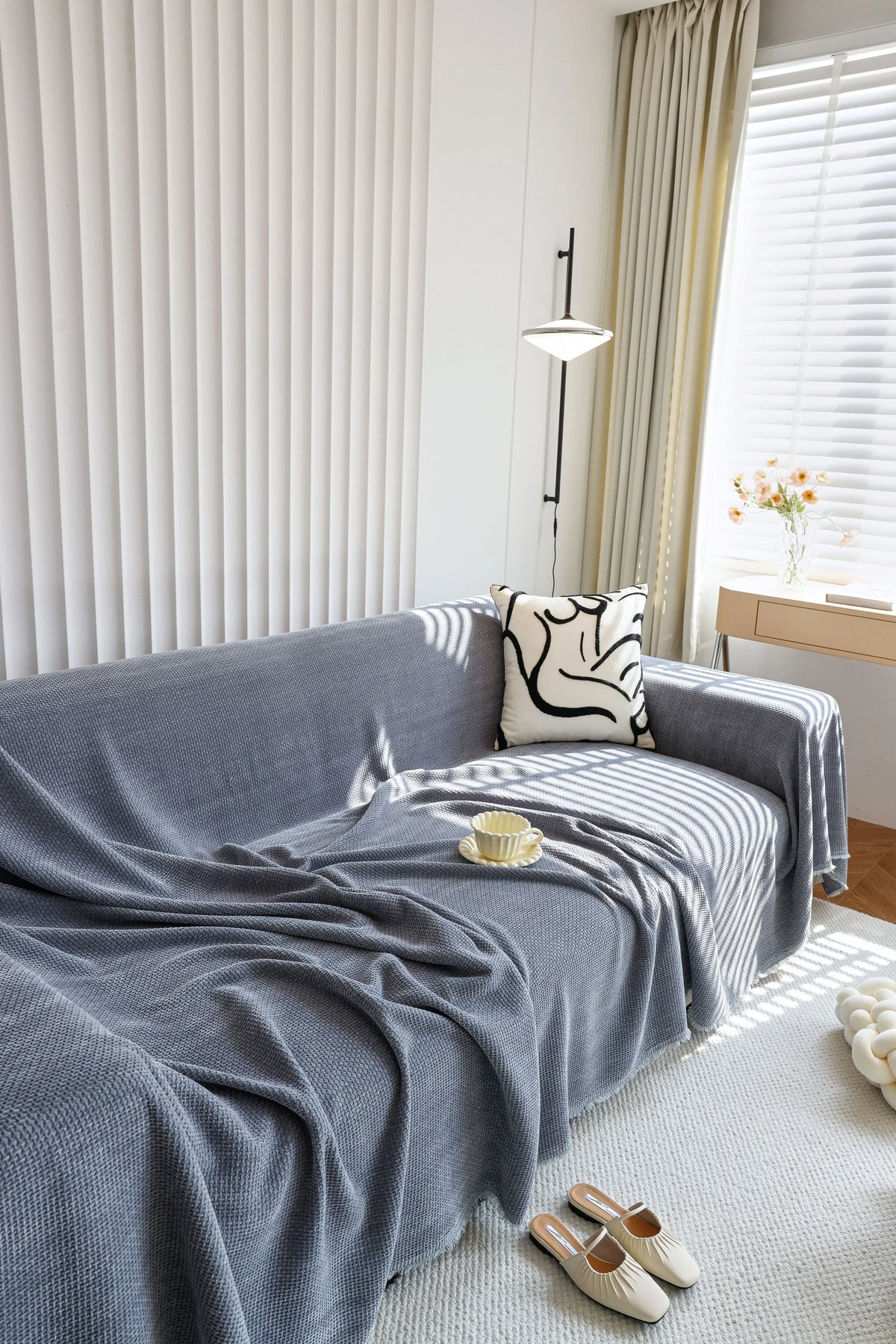 Throw Blanket - Coveri - Dark Grey