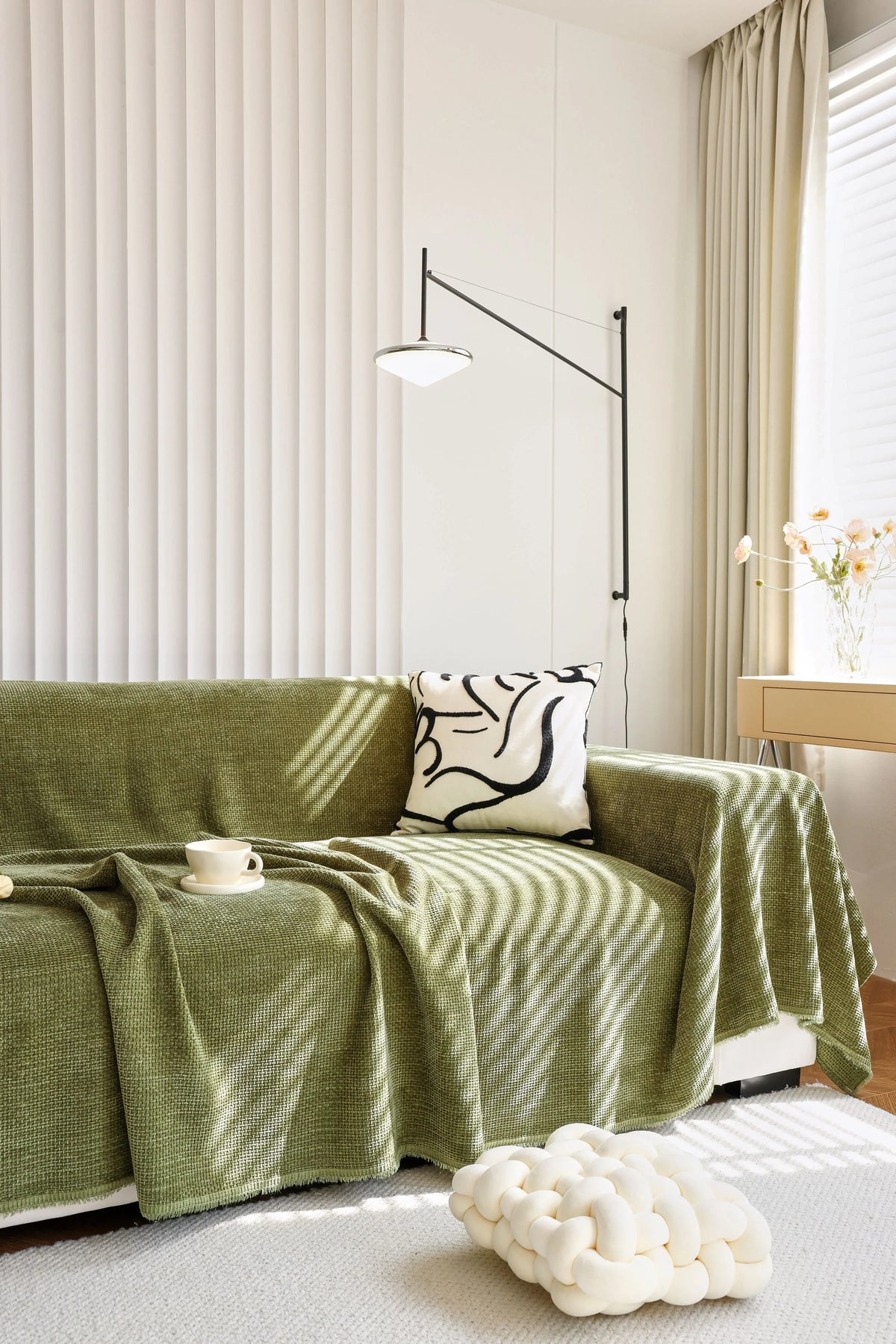 Throw Blanket - Coveri - Green Tea