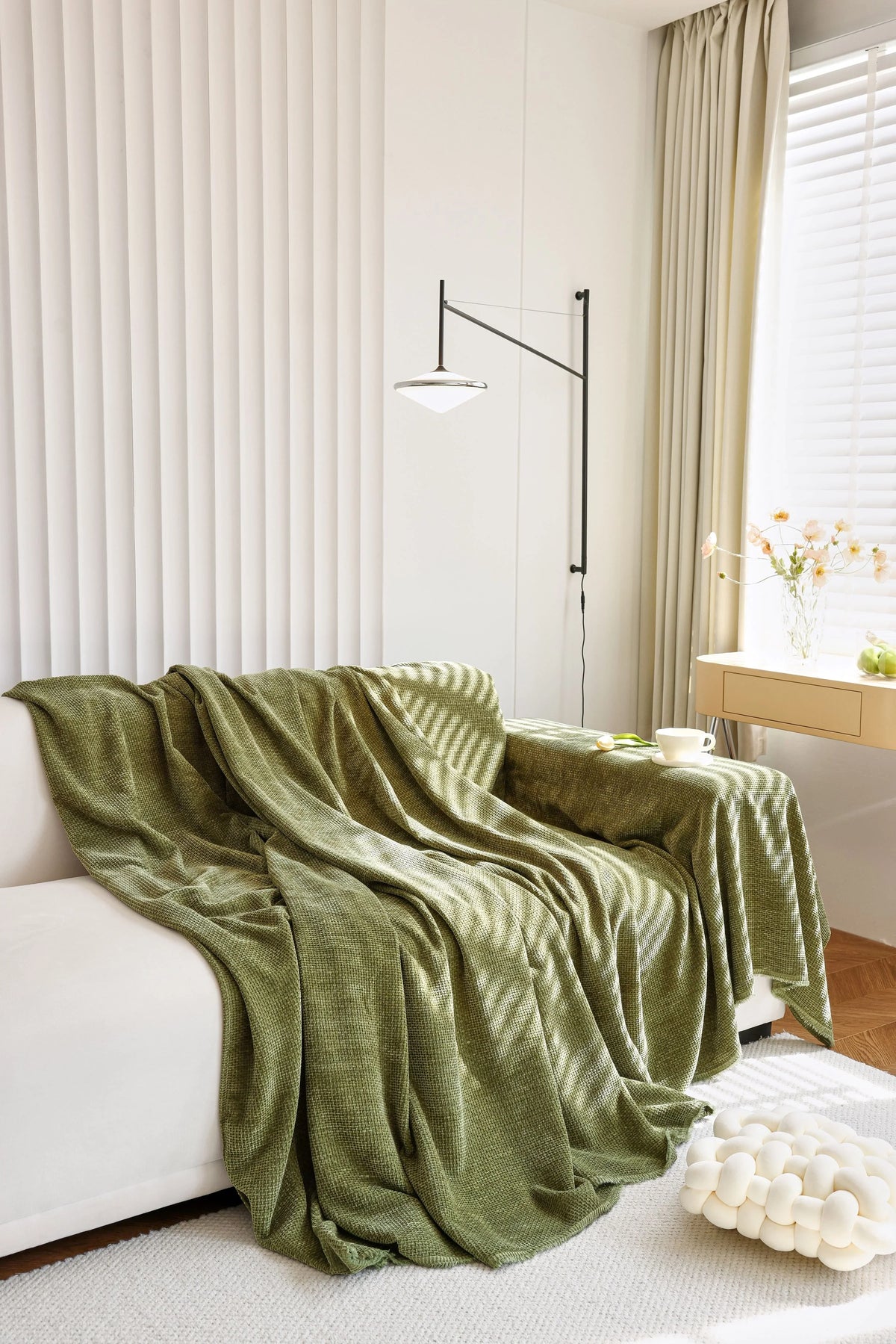 Throw Blanket - Coveri - Green Tea