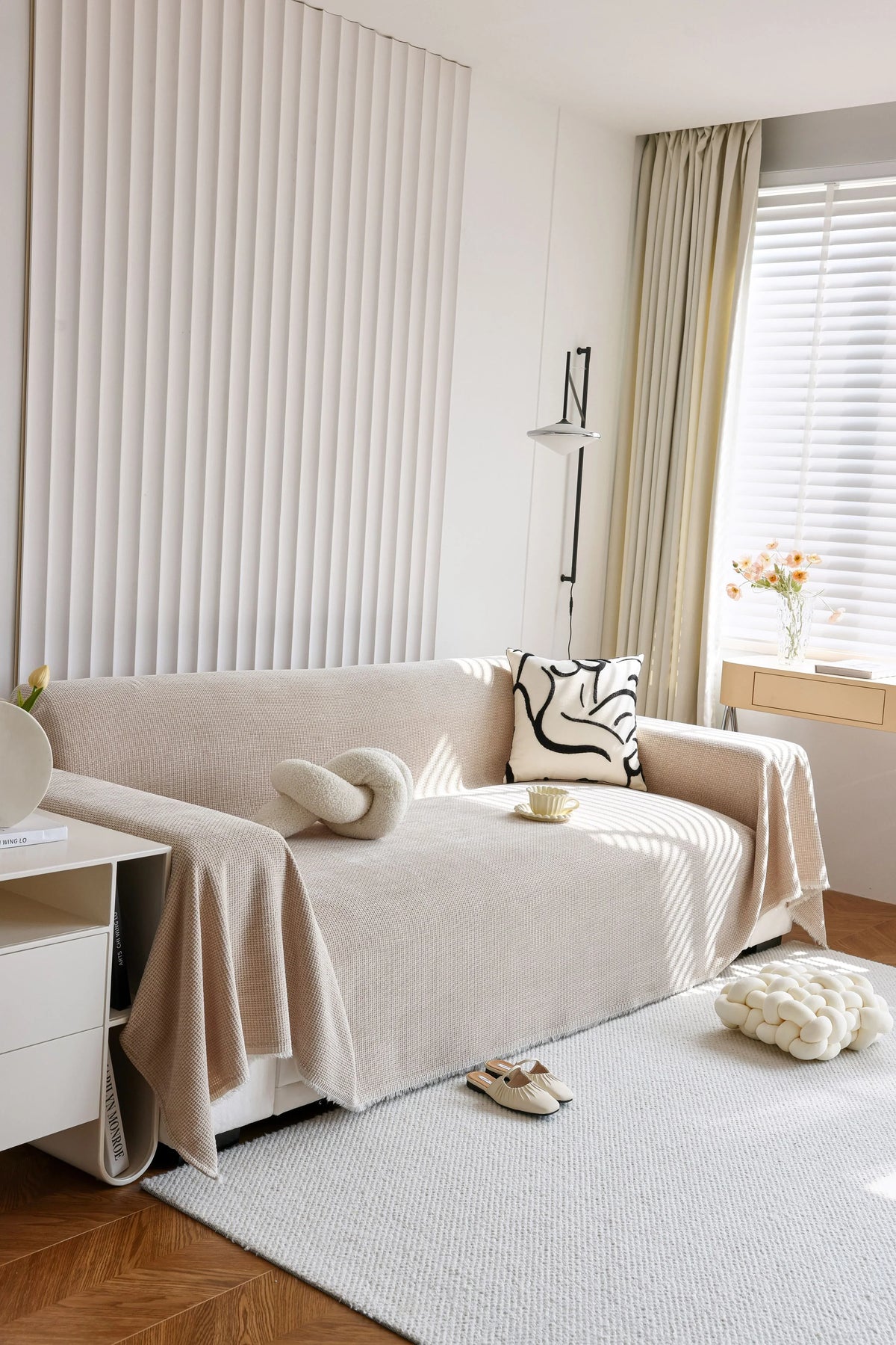 Throw Blanket - Coveri - Khaki