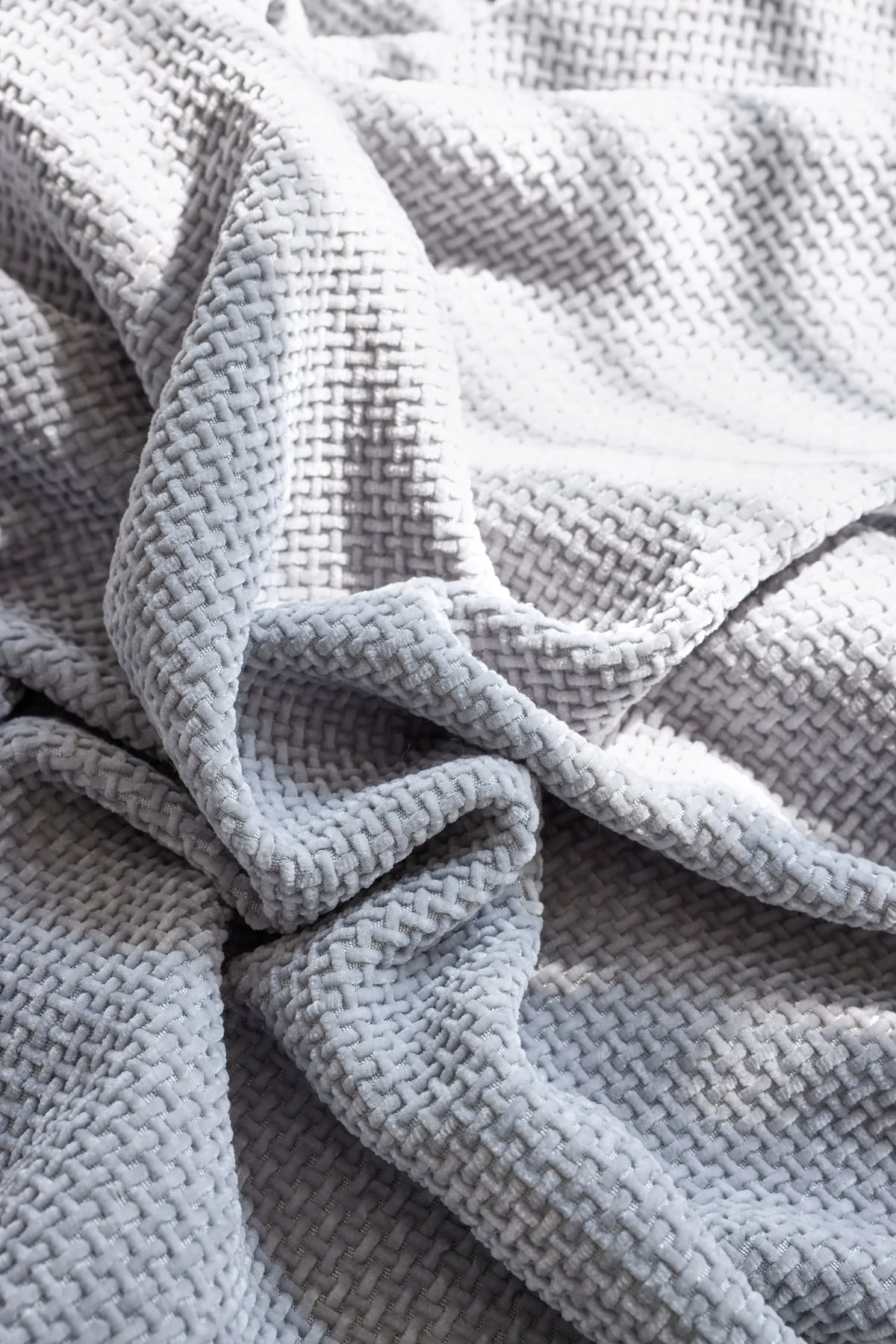 Throw Blanket - Coveri - Light Grey