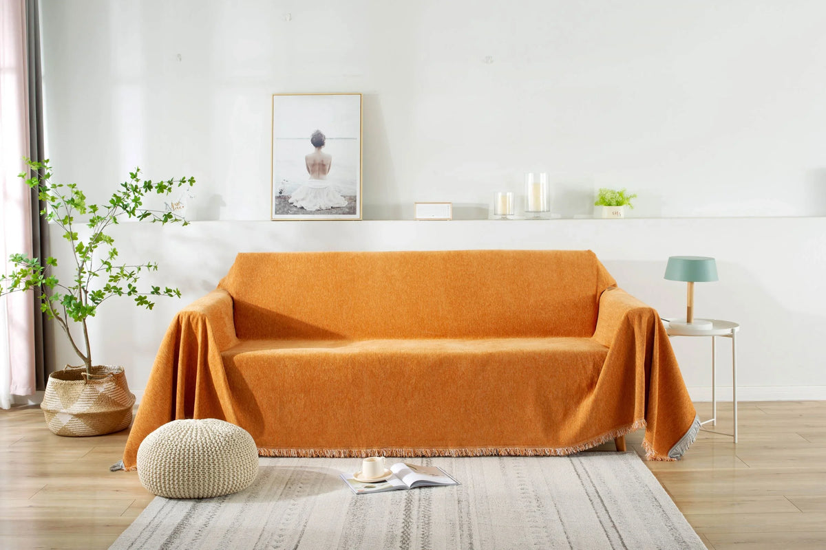 Throw Blanket - Elligate - Orange