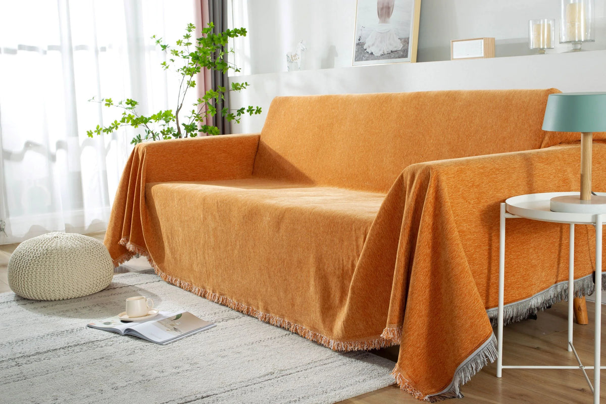 Throw Blanket - Elligate - Orange