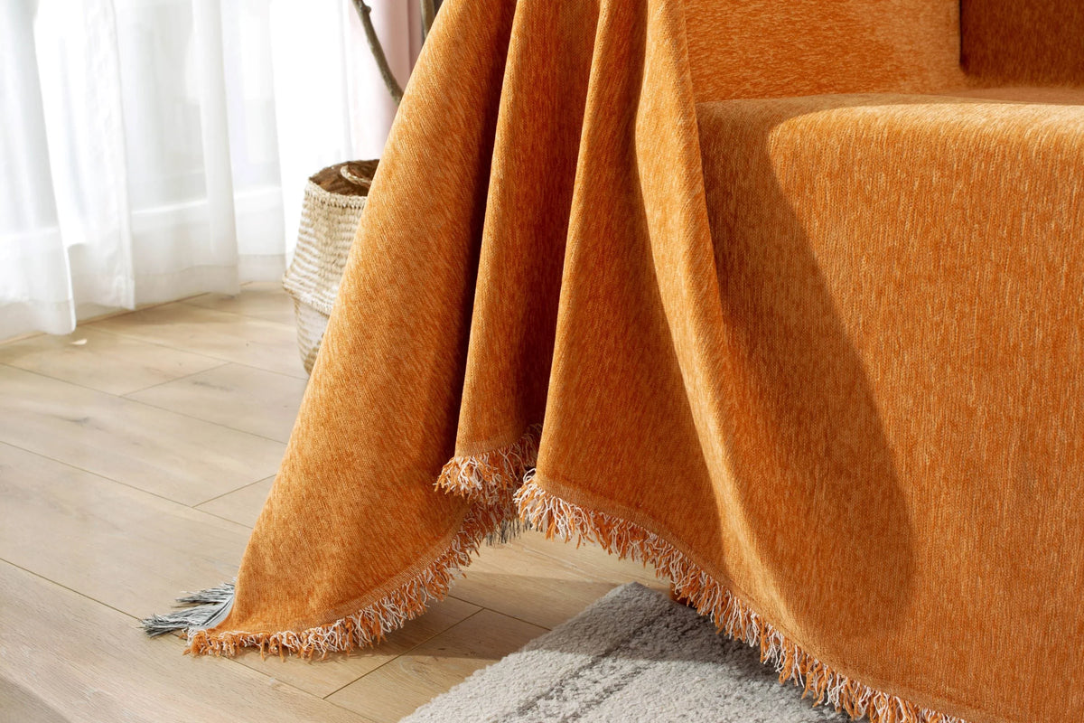 Throw Blanket - Elligate - Orange