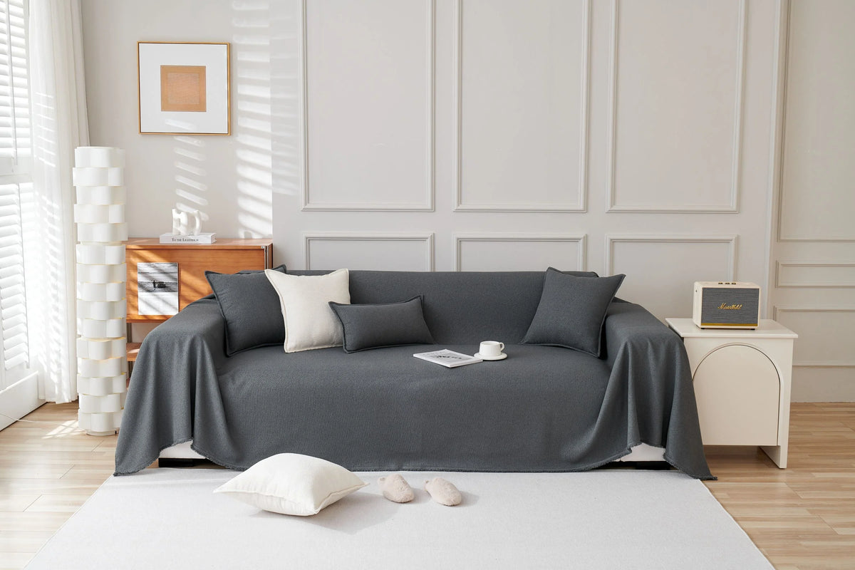 Throw Blanket - Mousoon - Dark Grey