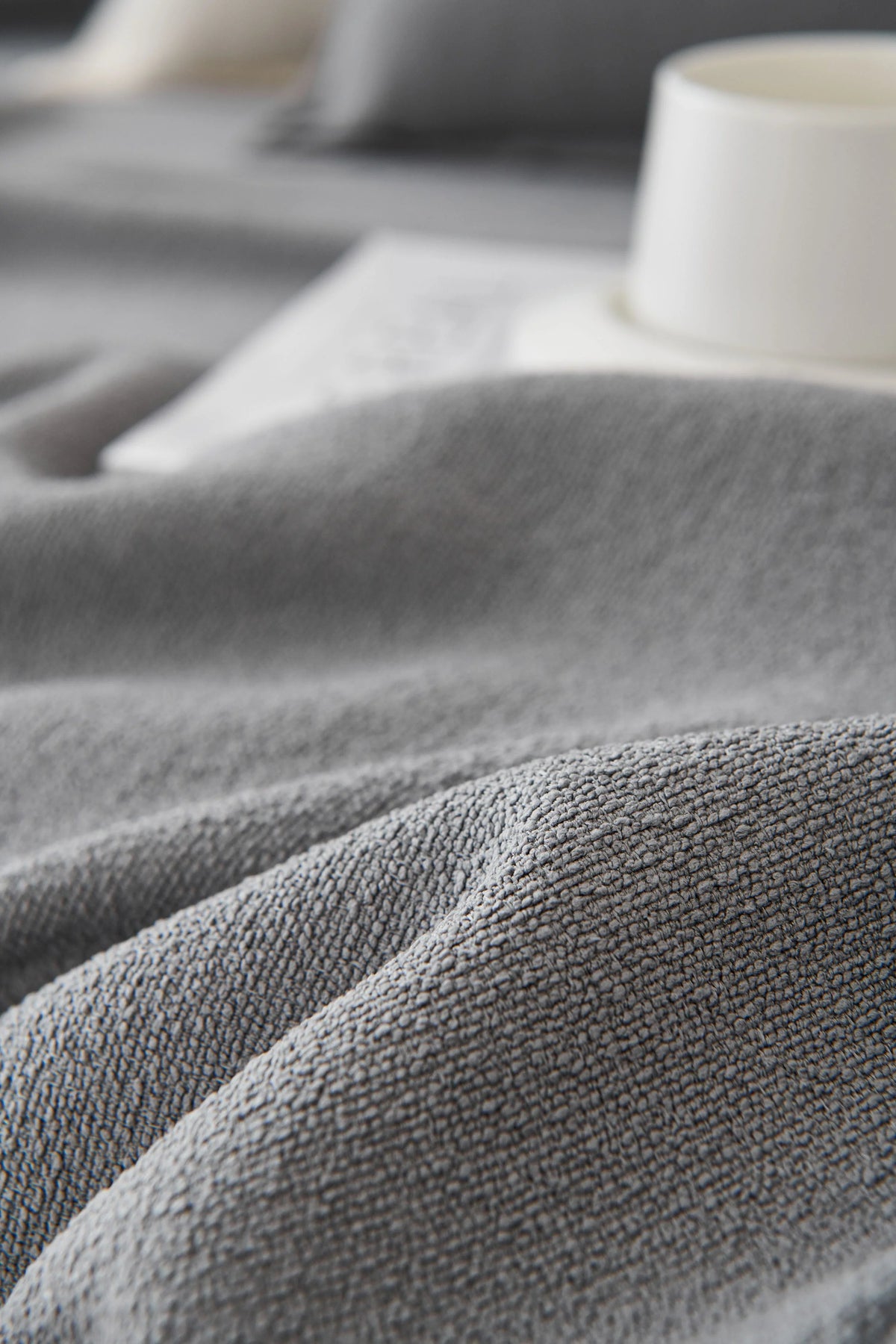 Throw Blanket - Mousoon - Light Grey