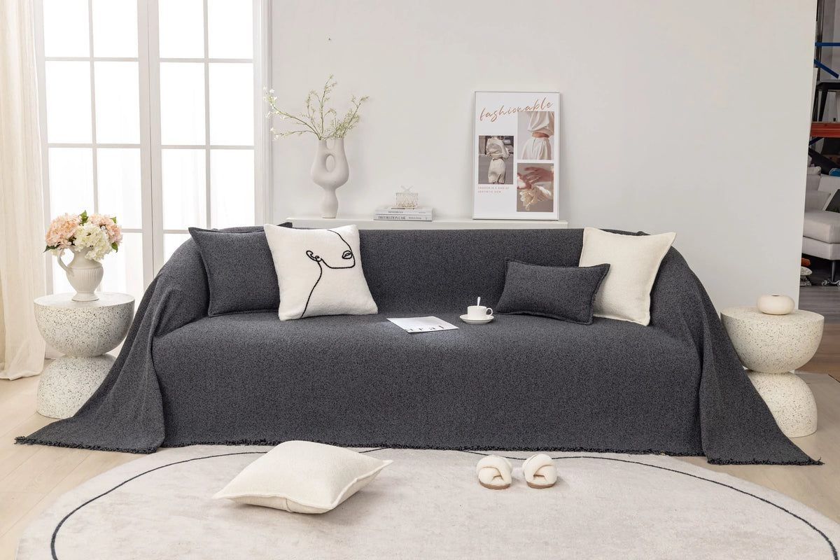 Throw Blanket - Pixlane - Dark Grey