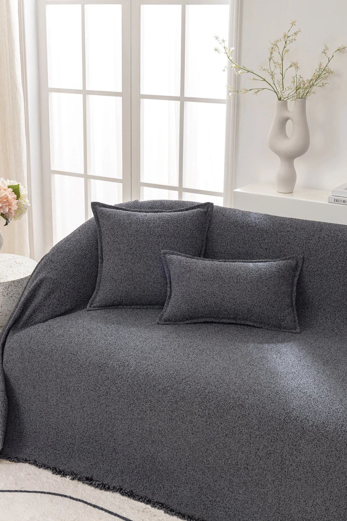 Throw Blanket - Pixlane - Dark Grey