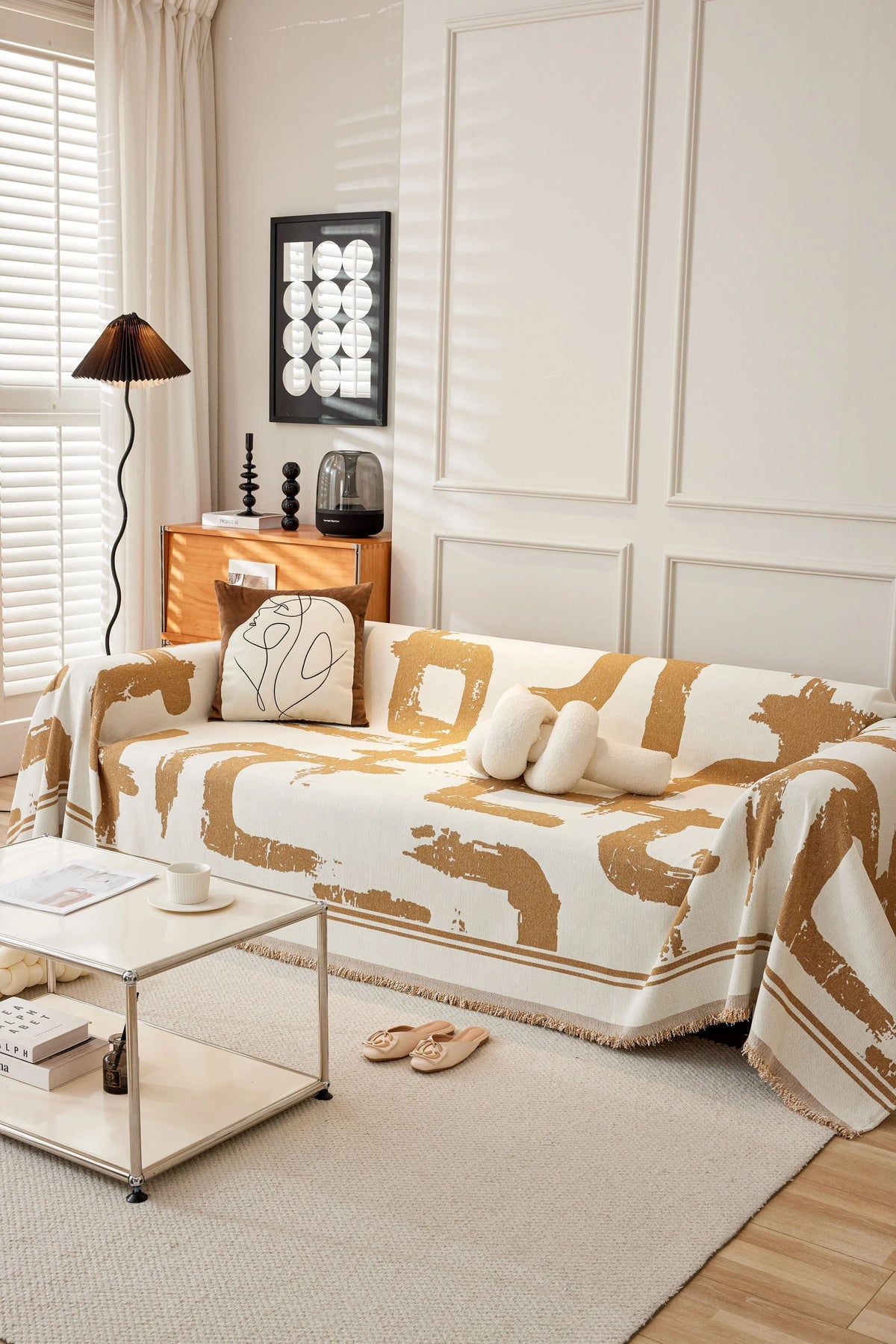 Throw Blanket - Skymoore - Khaki