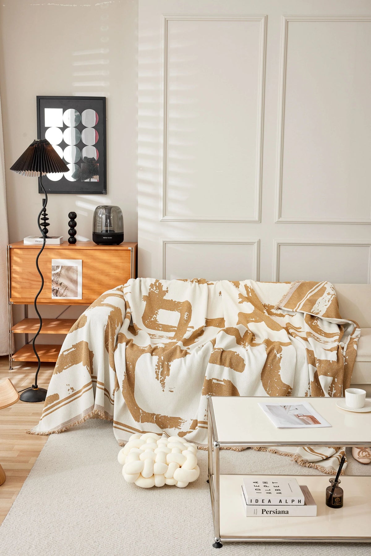 Throw Blanket - Skymoore - Khaki