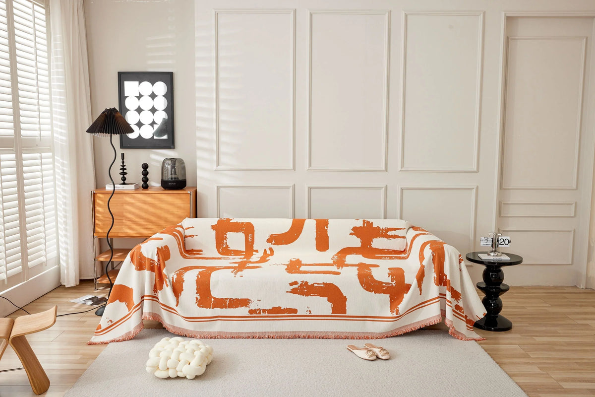 Throw Blanket - Skymoore - Orange